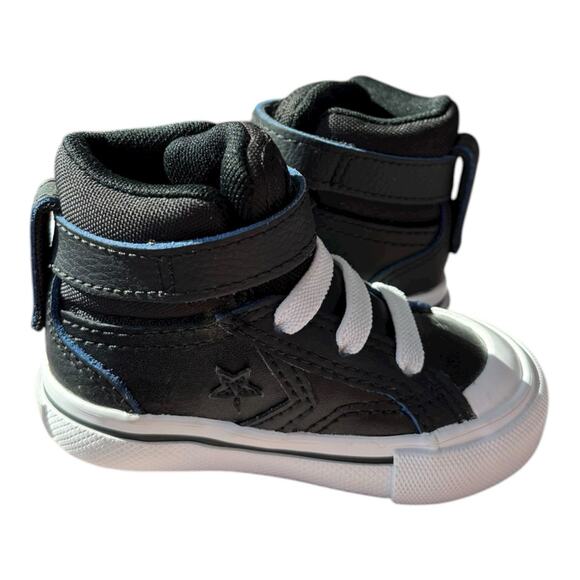 Converse Chuck Taylor All Star * Malden Street Boot Size 3 Black High Tops Shoes - Picture 6 of 10